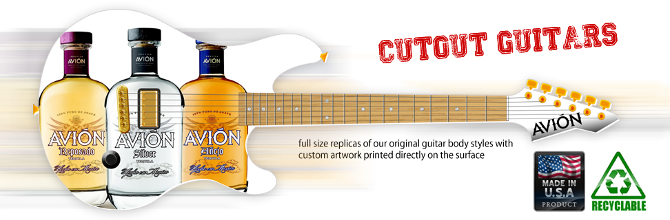 Cutout Guitars by Brand O' Guitar Company.